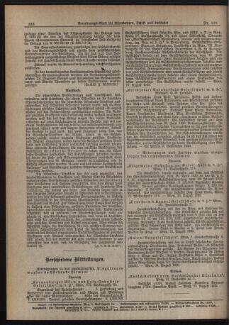 Verordnungs-Blatt für Eisenbahnen und Schiffahrt: Veröffentlichungen in Tarif- und Transport-Angelegenheiten 19201009 Seite: 2