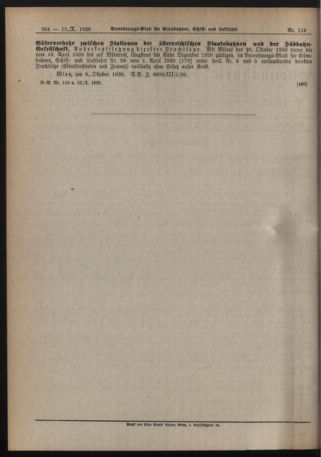 Verordnungs-Blatt für Eisenbahnen und Schiffahrt: Veröffentlichungen in Tarif- und Transport-Angelegenheiten 19201012 Seite: 4