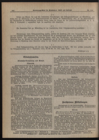 Verordnungs-Blatt für Eisenbahnen und Schiffahrt: Veröffentlichungen in Tarif- und Transport-Angelegenheiten 19201104 Seite: 4