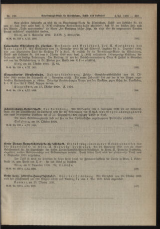 Verordnungs-Blatt für Eisenbahnen und Schiffahrt: Veröffentlichungen in Tarif- und Transport-Angelegenheiten 19201104 Seite: 5