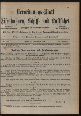 Verordnungs-Blatt für Eisenbahnen und Schiffahrt: Veröffentlichungen in Tarif- und Transport-Angelegenheiten