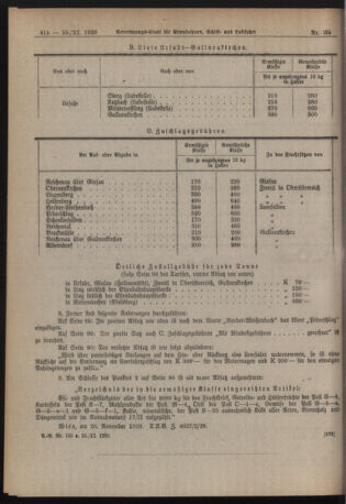 Verordnungs-Blatt für Eisenbahnen und Schiffahrt: Veröffentlichungen in Tarif- und Transport-Angelegenheiten 19201125 Seite: 2