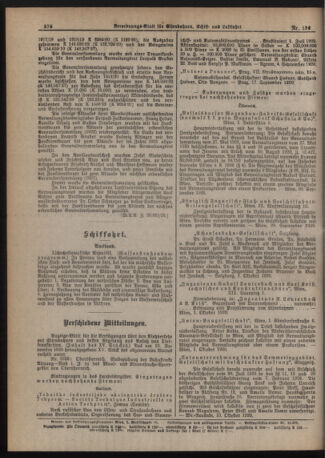 Verordnungs-Blatt für Eisenbahnen und Schiffahrt: Veröffentlichungen in Tarif- und Transport-Angelegenheiten 19201127 Seite: 2