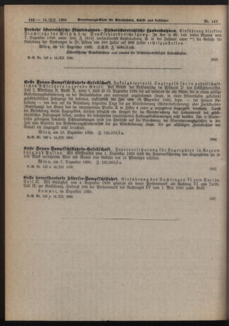 Verordnungs-Blatt für Eisenbahnen und Schiffahrt: Veröffentlichungen in Tarif- und Transport-Angelegenheiten 19201214 Seite: 2