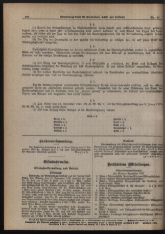 Verordnungs-Blatt für Eisenbahnen und Schiffahrt: Veröffentlichungen in Tarif- und Transport-Angelegenheiten 19201214 Seite: 4