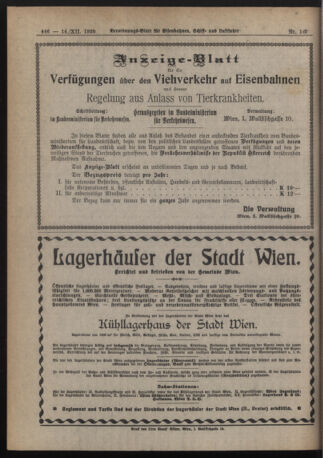 Verordnungs-Blatt für Eisenbahnen und Schiffahrt: Veröffentlichungen in Tarif- und Transport-Angelegenheiten 19201214 Seite: 6