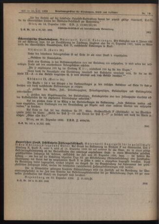 Verordnungs-Blatt für Eisenbahnen und Schiffahrt: Veröffentlichungen in Tarif- und Transport-Angelegenheiten 19201221 Seite: 2