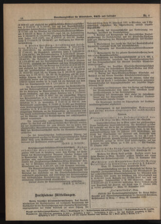 Verordnungs-Blatt für Eisenbahnen und Schiffahrt: Veröffentlichungen in Tarif- und Transport-Angelegenheiten 19210118 Seite: 4