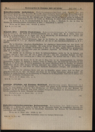 Verordnungs-Blatt für Eisenbahnen und Schiffahrt: Veröffentlichungen in Tarif- und Transport-Angelegenheiten 19210118 Seite: 5