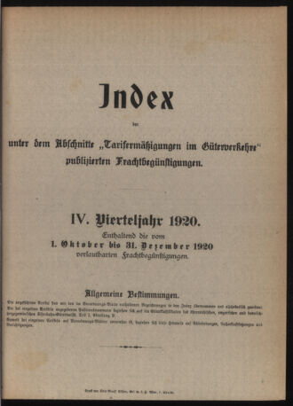 Verordnungs-Blatt für Eisenbahnen und Schiffahrt: Veröffentlichungen in Tarif- und Transport-Angelegenheiten 19210118 Seite: 7