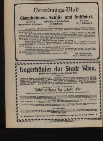 Verordnungs-Blatt für Eisenbahnen und Schiffahrt: Veröffentlichungen in Tarif- und Transport-Angelegenheiten 19210204 Seite: 6