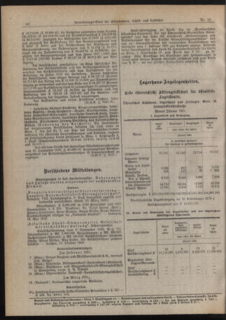 Verordnungs-Blatt für Eisenbahnen und Schiffahrt: Veröffentlichungen in Tarif- und Transport-Angelegenheiten 19210222 Seite: 4