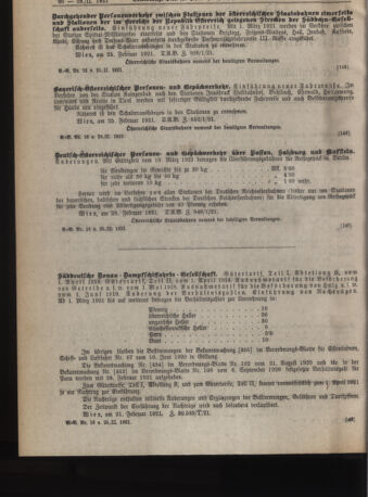 Verordnungs-Blatt für Eisenbahnen und Schiffahrt: Veröffentlichungen in Tarif- und Transport-Angelegenheiten 19210225 Seite: 2