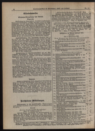 Verordnungs-Blatt für Eisenbahnen und Schiffahrt: Veröffentlichungen in Tarif- und Transport-Angelegenheiten 19210225 Seite: 4