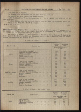 Verordnungs-Blatt für Eisenbahnen und Schiffahrt: Veröffentlichungen in Tarif- und Transport-Angelegenheiten 19210315 Seite: 5