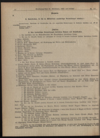 Verordnungs-Blatt für Eisenbahnen und Schiffahrt: Veröffentlichungen in Tarif- und Transport-Angelegenheiten 19210318 Seite: 16