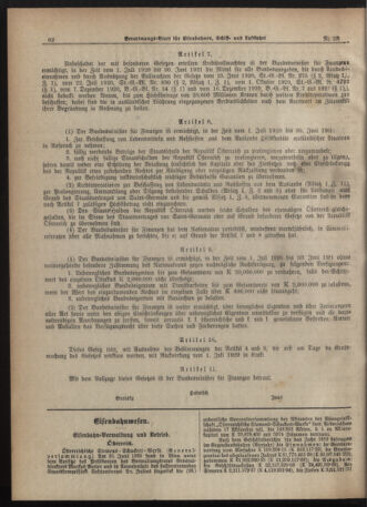 Verordnungs-Blatt für Eisenbahnen und Schiffahrt: Veröffentlichungen in Tarif- und Transport-Angelegenheiten 19210322 Seite: 2