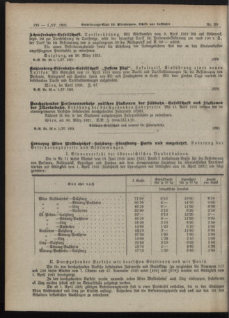 Verordnungs-Blatt für Eisenbahnen und Schiffahrt: Veröffentlichungen in Tarif- und Transport-Angelegenheiten 19210401 Seite: 4