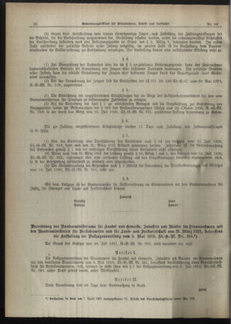 Verordnungs-Blatt für Eisenbahnen und Schiffahrt: Veröffentlichungen in Tarif- und Transport-Angelegenheiten 19210415 Seite: 2