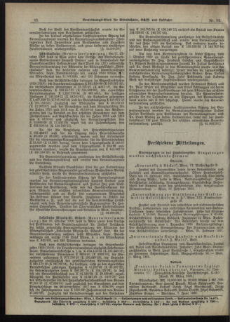 Verordnungs-Blatt für Eisenbahnen und Schiffahrt: Veröffentlichungen in Tarif- und Transport-Angelegenheiten 19210419 Seite: 12