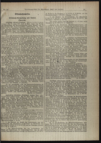 Verordnungs-Blatt für Eisenbahnen und Schiffahrt: Veröffentlichungen in Tarif- und Transport-Angelegenheiten 19210422 Seite: 7