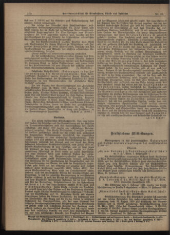 Verordnungs-Blatt für Eisenbahnen und Schiffahrt: Veröffentlichungen in Tarif- und Transport-Angelegenheiten 19210429 Seite: 2