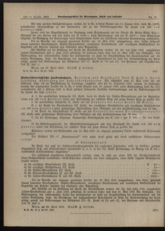 Verordnungs-Blatt für Eisenbahnen und Schiffahrt: Veröffentlichungen in Tarif- und Transport-Angelegenheiten 19210429 Seite: 4