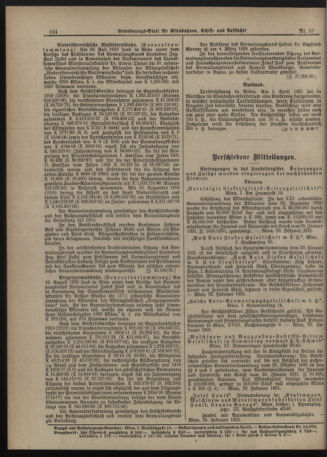 Verordnungs-Blatt für Eisenbahnen und Schiffahrt: Veröffentlichungen in Tarif- und Transport-Angelegenheiten 19210506 Seite: 2