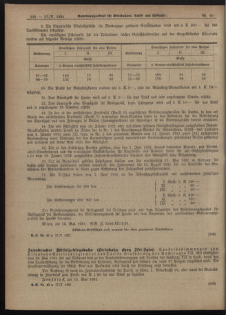 Verordnungs-Blatt für Eisenbahnen und Schiffahrt: Veröffentlichungen in Tarif- und Transport-Angelegenheiten 19210517 Seite: 12