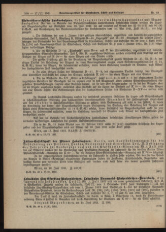 Verordnungs-Blatt für Eisenbahnen und Schiffahrt: Veröffentlichungen in Tarif- und Transport-Angelegenheiten 19210617 Seite: 8