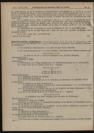 Verordnungs-Blatt für Eisenbahnen und Schiffahrt: Veröffentlichungen in Tarif- und Transport-Angelegenheiten 19210628 Seite: 4