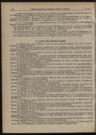 Verordnungs-Blatt für Eisenbahnen und Schiffahrt: Veröffentlichungen in Tarif- und Transport-Angelegenheiten 19210722 Seite: 10