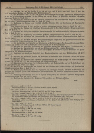 Verordnungs-Blatt für Eisenbahnen und Schiffahrt: Veröffentlichungen in Tarif- und Transport-Angelegenheiten 19210722 Seite: 11