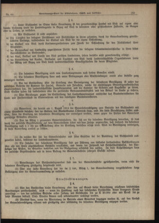 Verordnungs-Blatt für Eisenbahnen und Schiffahrt: Veröffentlichungen in Tarif- und Transport-Angelegenheiten 19210726 Seite: 11