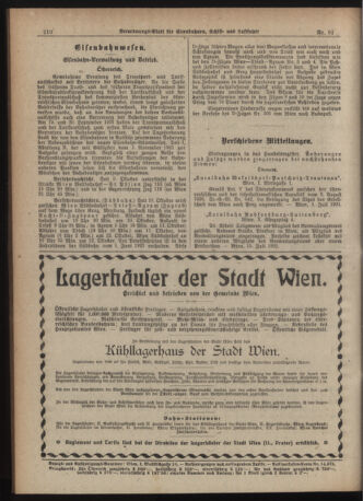 Verordnungs-Blatt für Eisenbahnen und Schiffahrt: Veröffentlichungen in Tarif- und Transport-Angelegenheiten 19211011 Seite: 4