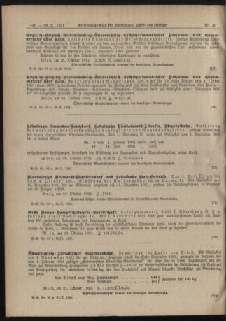 Verordnungs-Blatt für Eisenbahnen und Schiffahrt: Veröffentlichungen in Tarif- und Transport-Angelegenheiten 19211028 Seite: 2