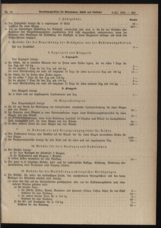 Verordnungs-Blatt für Eisenbahnen und Schiffahrt: Veröffentlichungen in Tarif- und Transport-Angelegenheiten 19211104 Seite: 5