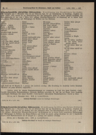 Verordnungs-Blatt für Eisenbahnen und Schiffahrt: Veröffentlichungen in Tarif- und Transport-Angelegenheiten 19211104 Seite: 7