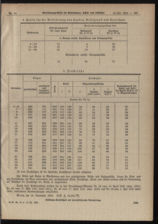 Verordnungs-Blatt für Eisenbahnen und Schiffahrt: Veröffentlichungen in Tarif- und Transport-Angelegenheiten 19211115 Seite: 31