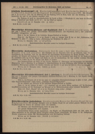 Verordnungs-Blatt für Eisenbahnen und Schiffahrt: Veröffentlichungen in Tarif- und Transport-Angelegenheiten 19211118 Seite: 2