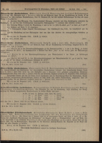 Verordnungs-Blatt für Eisenbahnen und Schiffahrt: Veröffentlichungen in Tarif- und Transport-Angelegenheiten 19211223 Seite: 3