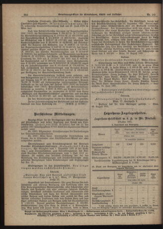 Verordnungs-Blatt für Eisenbahnen und Schiffahrt: Veröffentlichungen in Tarif- und Transport-Angelegenheiten 19211223 Seite: 6