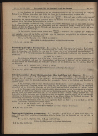 Verordnungs-Blatt für Eisenbahnen und Schiffahrt: Veröffentlichungen in Tarif- und Transport-Angelegenheiten 19211223 Seite: 8