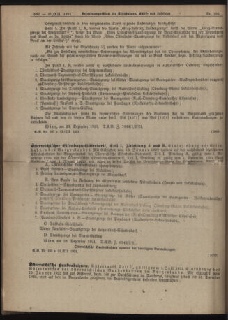 Verordnungs-Blatt für Eisenbahnen und Schiffahrt: Veröffentlichungen in Tarif- und Transport-Angelegenheiten 19211231 Seite: 2