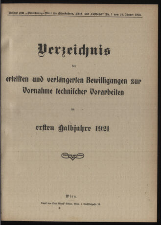 Verordnungs-Blatt für Eisenbahnen und Schiffahrt: Veröffentlichungen in Tarif- und Transport-Angelegenheiten 19220124 Seite: 3