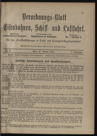 Verordnungs-Blatt für Eisenbahnen und Schiffahrt: Veröffentlichungen in Tarif- und Transport-Angelegenheiten