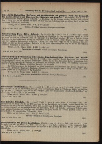 Verordnungs-Blatt für Eisenbahnen und Schiffahrt: Veröffentlichungen in Tarif- und Transport-Angelegenheiten 19220228 Seite: 3