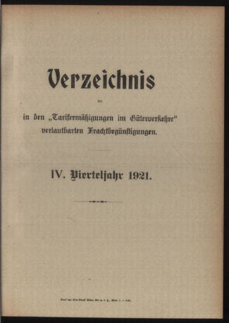 Verordnungs-Blatt für Eisenbahnen und Schiffahrt: Veröffentlichungen in Tarif- und Transport-Angelegenheiten 19220310 Seite: 5