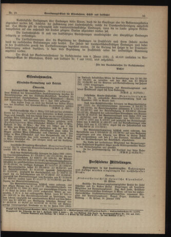 Verordnungs-Blatt für Eisenbahnen und Schiffahrt: Veröffentlichungen in Tarif- und Transport-Angelegenheiten 19220317 Seite: 9