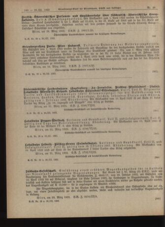 Verordnungs-Blatt für Eisenbahnen und Schiffahrt: Veröffentlichungen in Tarif- und Transport-Angelegenheiten 19220328 Seite: 2